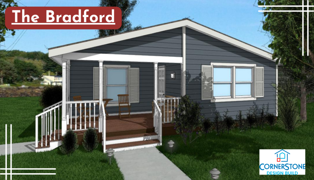 Bradford floor plan exterior rendering